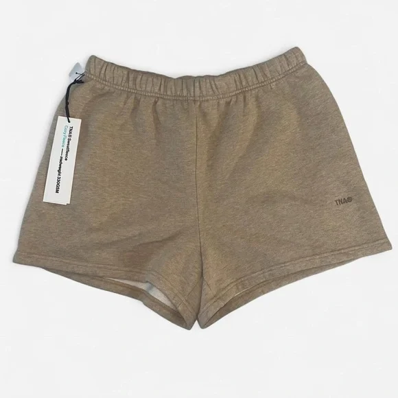 TNA Shorts Nwt Aritzia Tna Cozy Sweatfleece Perfect Hirise